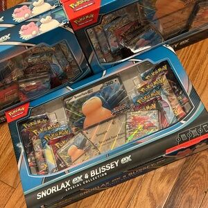 Snorlax & Blissey EX Special Collection Box - Blue